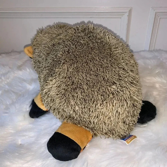 FLIP A ZOO Plush 2-in-1 Toy 17" Happy the Hedgehog & Rio the Tiger - Picture 7 of 12